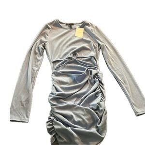 Forever 21 size L powder-blue mini dress